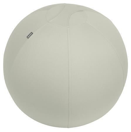 Gymnastický míč na sezení Ergo Cosy, světle šedá, 65 cm, s těžítkem proti odkutálení, LEITZ 654200