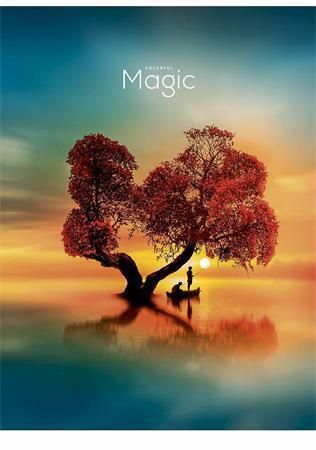 Sešit Colorful Magic, mix motivů, A4, čtverečkovaný, 80 listů, SHKOLYARYK A4-080-5263K Sešit Colorful Magic, mix motivů, A4, čtverečkovaný, 80 listů, SHKOLYARYK A4-080-5263K