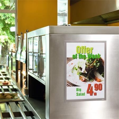 Prezentační rám DURAFRAME®, stříbrná, A3, samolepící, DURABLE ,balení 2 ks Prezentační rám DURAFRAME®, stříbrná, A3, samolepící, DURABLE ,balení 2 ks
