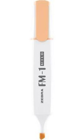 Zvýrazňovač FM-1 Mild, oranžová, 3,5 mm, ZEBRA 55507