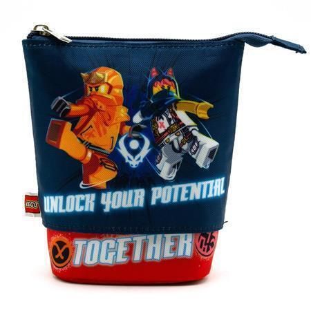 Penál Ninjago Together, modro-červená, Pop Up, LEGO 53324