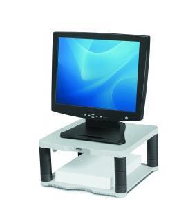 Podstavec pod monitor Premium, platinová, FELLOWES