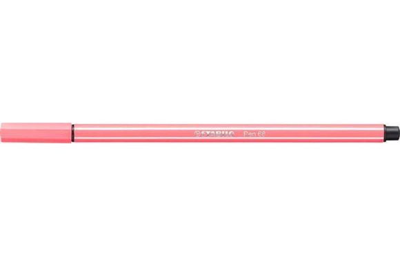 Fix, 1 mm, STABILO Pen 68, růžová