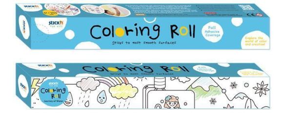 Omalovánky v roli, Putování vody, samolepicí, 31 x 355 cm, STICK N 29002 Omalovánky v roli, Putování vody, samolepicí, 31 x 355 cm, STICK N 29002