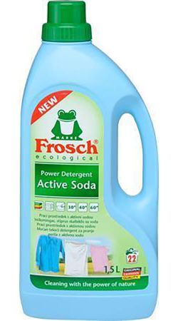 Prací gel, aktivní soda, 1,5 l, FROSCH FR-3645