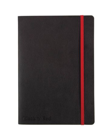 Zápisník Oxford Black n\'Red mix - A5 / linka / 72 linka