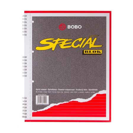 Blok BOBO speciál - A4 / linka