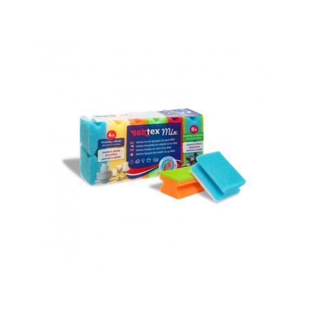 Houbičky na nádobí Vektex Mix - 12ks Houbičky na nádobí Vektex Mix - 12ks