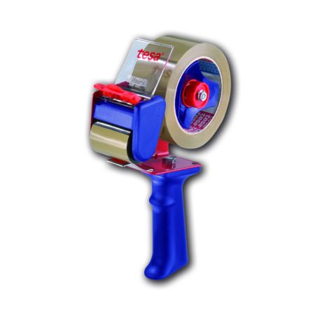 Ruční odvíječ Tesa Economy s krytem nože - 66 m x 50 mm