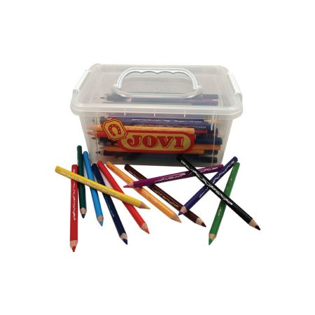 Pastelky JOVI JUMBO trojhranné / 120 ks / ekonomické balení Pastelky JOVI JUMBO trojhranné / 120 ks / ekonomické balení