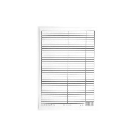 Podložka do sešitů A4 papírová - linka / linka Podložka do sešitů A4 papírová - linka / linka