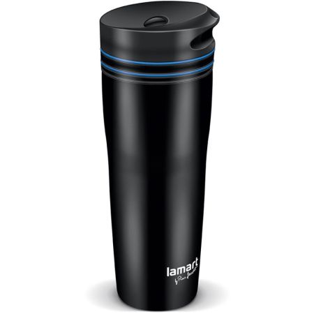 Termohrnek LAMART - černo-modrá / 360 ml Termohrnek LAMART - černo-modrá / 360 ml