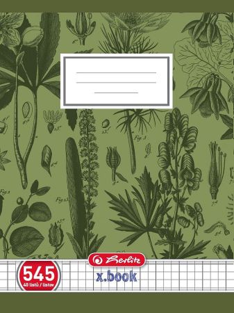 Sešit školní Herlitz Premium 545 - A5 / čtvereček / 40 listů