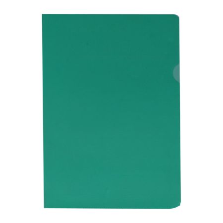 Zakládací obal A4 barevný - tvar L / zelená / 100 ks Zakládací obal A4 barevný - tvar L / zelená / 100 ks