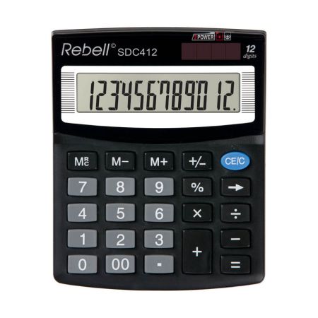 Kalkulačka Rebell SDC412 displej 12 míst Kalkulačka Rebell SDC412 displej 12 míst