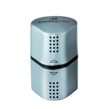 Ořezávátko Faber Castell GRIP - stříbrná Ořezávátko Faber Castell GRIP - stříbrná