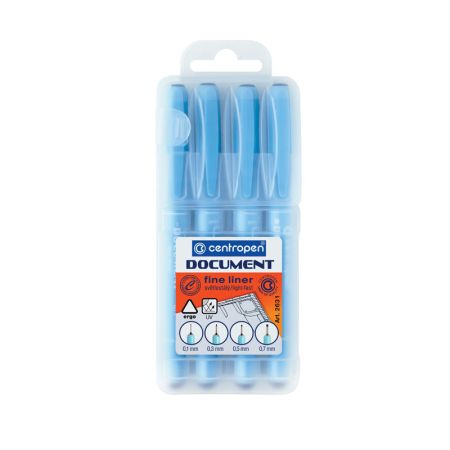 Liner Centropen 2631 Document - sada 4 ks Liner Centropen 2631 Document - sada 4 ks