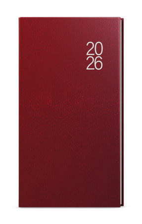 Diář BALACRON - týdenní kapesní / bordó