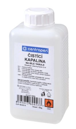 Čistící kapalina na bílé tabule - náhradní náplň / 160 g