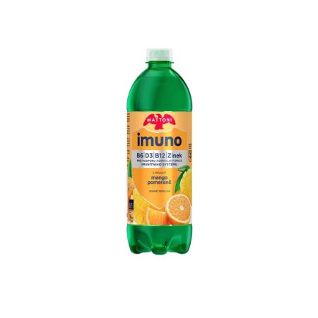 Mattoni IMUNO - mango, pomeranč / 0,7 l Mattoni IMUNO - mango, pomeranč / 0,7 l