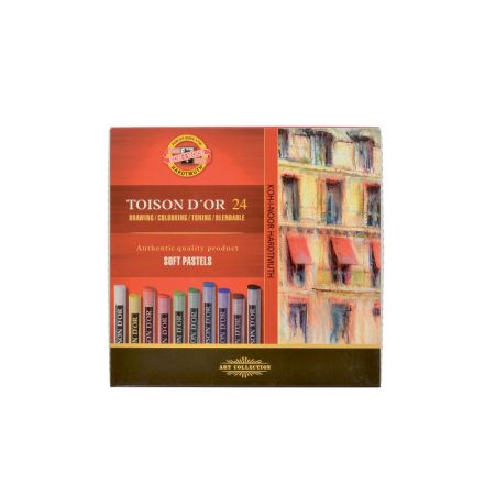 Křídy prašné Toison D´or - 24 barev
