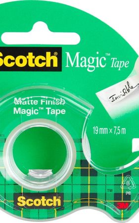 Lepicí páska Scotch Magic s odvíječem - 19 mm x 7,5 m