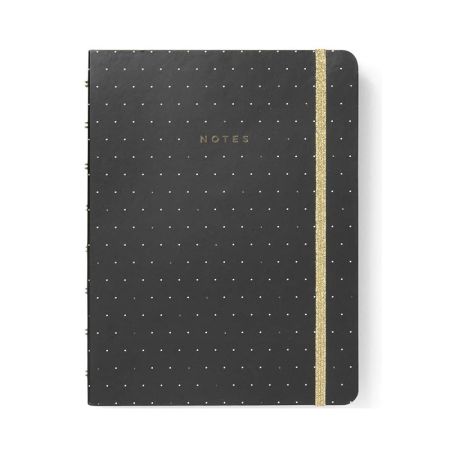 Blok Filofax Notebook Moonlight černá - A5/56l Blok Filofax Notebook Moonlight černá - A5/56l