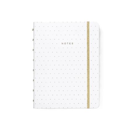 Blok Filofax Notebook Moonlight bílá - A5/56l Blok Filofax Notebook Moonlight bílá - A5/56l