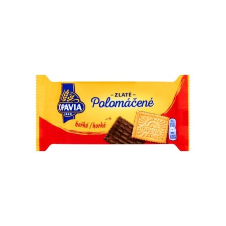 Opavia Zlaté Polomáčené sušenky hořké / 100g Opavia Zlaté Polomáčené sušenky hořké / 100g