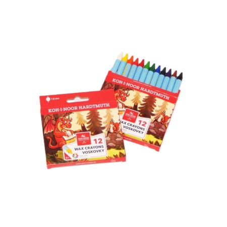 Pastelky voskové - 12 barev Pastelky voskové - 12 barev