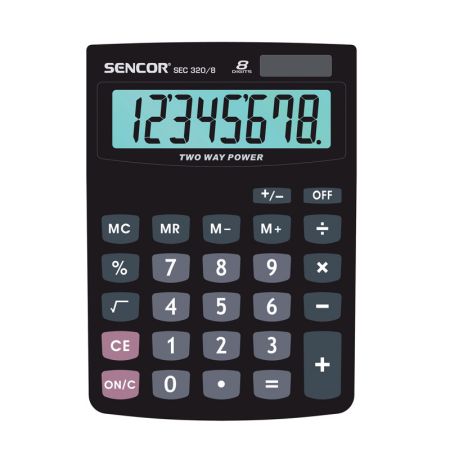 Kalkulačka Sencor SEC 320 displej 8 míst Kalkulačka Sencor SEC 320 displej 8 míst