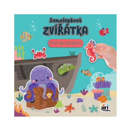 Samolepková knížka zvířátka - Pod hladinou