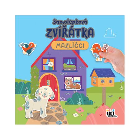 Samolepková knížka zvířátka - Mazličci Samolepková knížka zvířátka - Mazličci