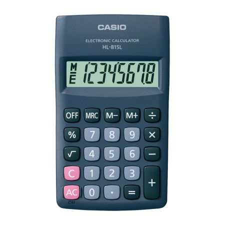 Kalkulačka Casio HL815L kapesní displej 8 míst Kalkulačka Casio HL815L kapesní displej 8 míst
