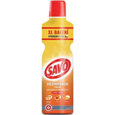 Dezinfekční prostředek SAVO PRIM s vůní / 1,2 l Dezinfekční prostředek SAVO PRIM s vůní / 1,2 l