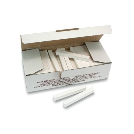 Křídy školní - bílá / 100 ks Křídy školní - bílá / 100 ks