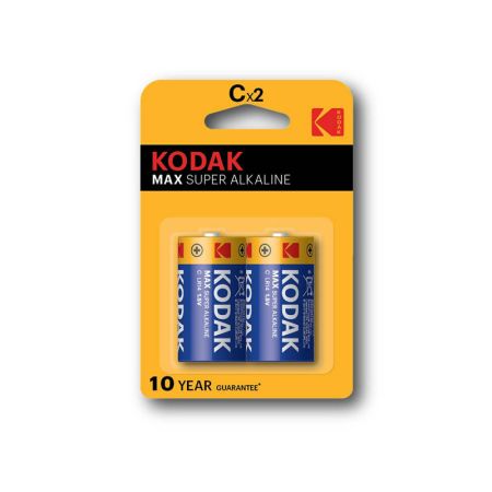 Baterie Kodak alkalické - baterie mono článek malý R14 / 2ks