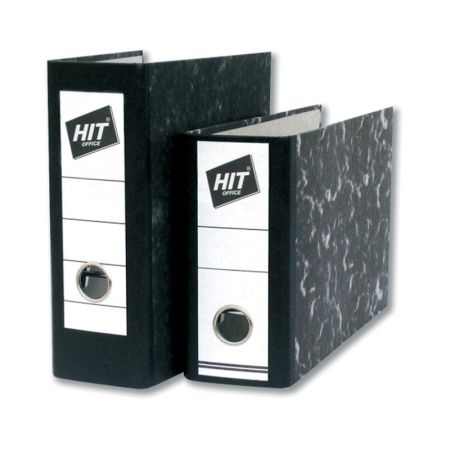 Hit Office pořadač A5 pákový papírový 8 cm na šířku Hit Office pořadač A5 pákový papírový 8 cm na šířku