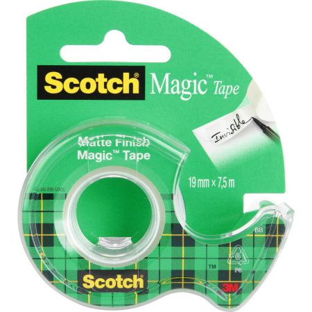 Lepicí páska Scotch Magic s odvíječem - 19 mm x 7,5 m Lepicí páska Scotch Magic s odvíječem - 19 mm x 7,5 m