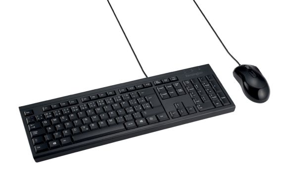 Klávesnice + myš  Kensington EQ KM100 - černá