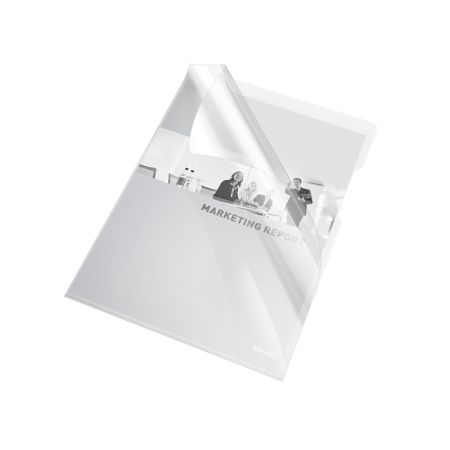 Zakládací obal A4 silný - tvar L / čirá 25 ks