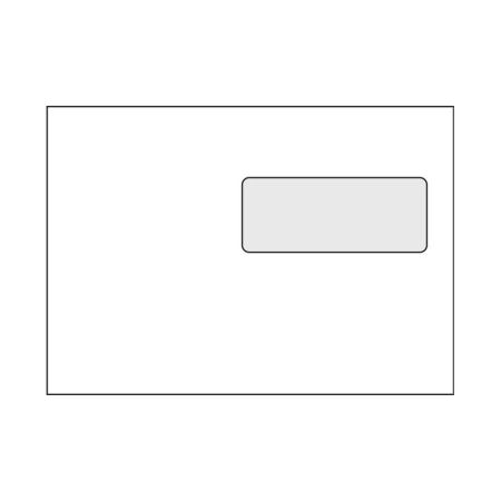 Obálky C5 samolepicí s krycí páskou - okénko vpravo / 1000 ks Obálky C5 samolepicí s krycí páskou - okénko vpravo / 1000 ks