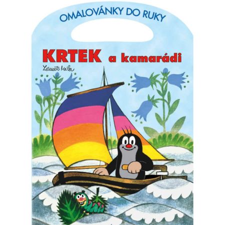 Omalovánky A4 do ruky - Krtek a kamarádi Omalovánky A4 do ruky - Krtek a kamarádi