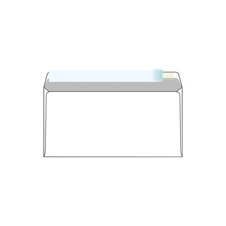 Obálky DL samolepicí s krycí páskou - bez okénka / 1000 ks Obálky DL samolepicí s krycí páskou - bez okénka / 1000 ks