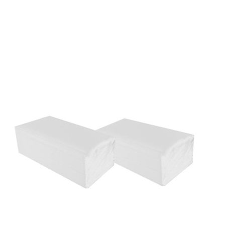 Papírové ručníky skládané Z-Z PrimaSOFT bílé / 1-vrstvé / 250 ks