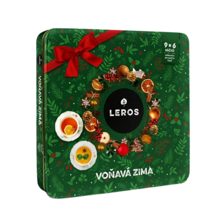 Dárková kazeta čajů Leros - Voňavá zima / 9 x 6 ks Dárková kazeta čajů Leros - Voňavá zima / 9 x 6 ks