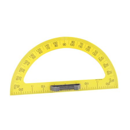 Úhloměr na tabuli WISSNER - 180° 50cm / žlutá Úhloměr na tabuli WISSNER - 180° 50cm / žlutá