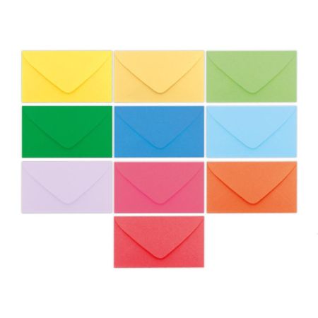 Obálky barevné DL / 20 ks Obálky barevné DL / 20 ks