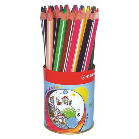 Pastelky STABILO® Trio silná / 38 ks / Kovová dóza Pastelky STABILO® Trio silná / 38 ks / Kovová dóza