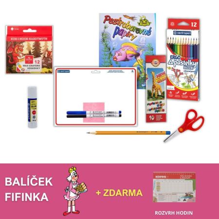 Balíček pro prvňáčky - Fifinka Balíček pro prvňáčky - Fifinka